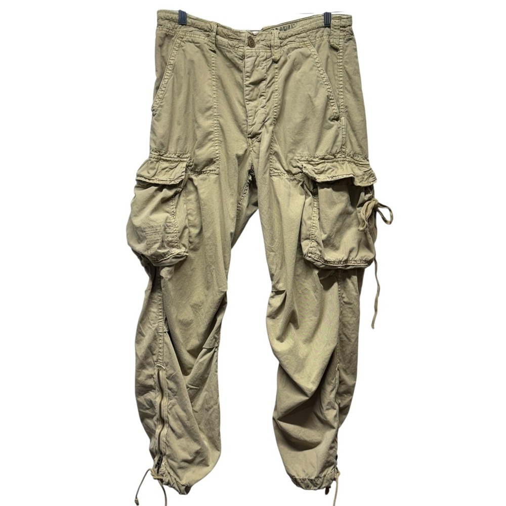 Abercrombie & Fitch Tan Cargo Pants